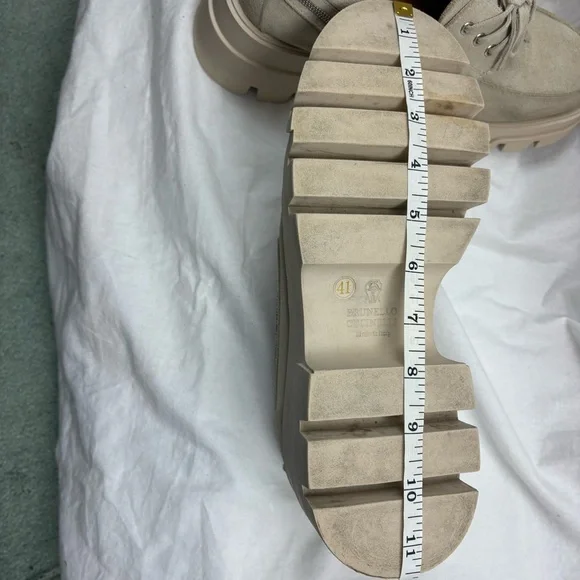 Brunello Cucinelli Eruc Suede Loafers with Chunky Sole 41 - Picture 11 of 16